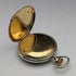 1910s Antique Swiss Unsigned 8-Day Pocket Watch with Alloy Case, in Good Working Condition