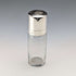 1879 British Antique Sterling Silver Glass Perfume Bottle with Pegasus Emblem, Thomas Johnson I/II