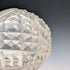 1897 British Antique Cut Glass & Sterling Silver Decorated Small Single Flower Vase Pair
