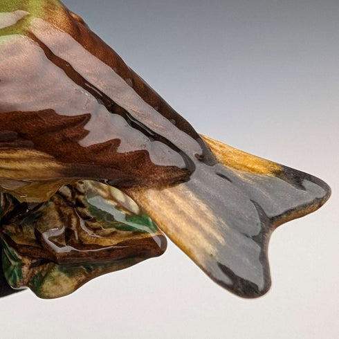 英国ヴィンテージ Beswick ベズウィック カワラヒワ フィギュリン 2体セット(No.2105)
