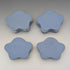 Vintage British Wedgwood Jasperware Star-Shaped Box Set of 4, Pale Blue