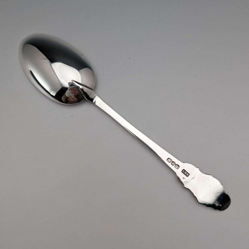 1890 British Antique Sterling Silver Christening Spoon, 24g, Stokes & Ireland, in Case
