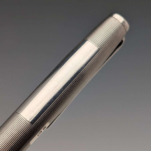 1981, Yard-O-Led, England. Sterling silver push-button pencil in case.