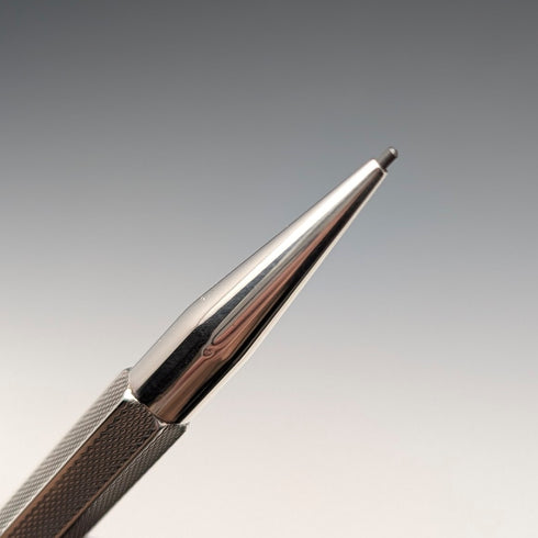 1958年 英国ヴィンテージ 純銀製 ヘキサゴン 推進式シャープペンシル Villiers&Jackson 箱入り