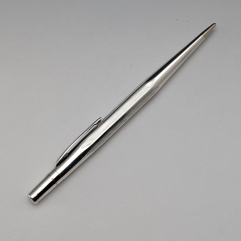 英国ヴィンテージ ライフロング 純銀製 推進式シャープペンシル