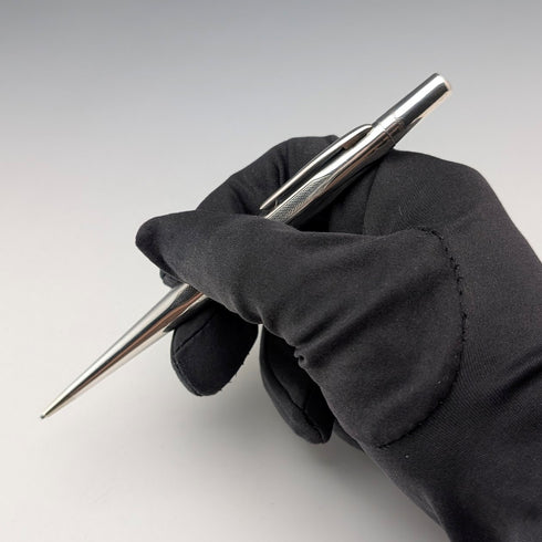 英国ヴィンテージ ライフロング 純銀製 推進式シャープペンシル