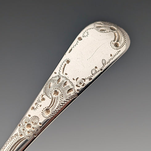 1919年 英国アンティーク 純銀製ティースプーン6本セット 計120g Joseph Rodgers&Sons ケース入