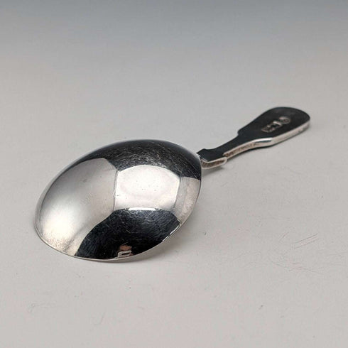 1989 British Vintage Sterling Silver Tea Caddy Spoon, 18.8g, Francis Howard Ltd.