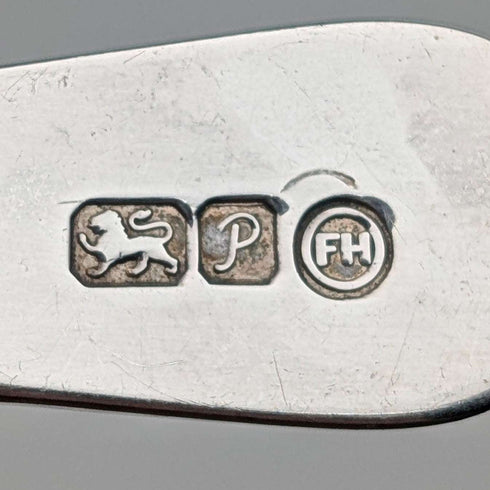 1989 British Vintage Sterling Silver Tea Caddy Spoon, 18.8g, Francis Howard Ltd.