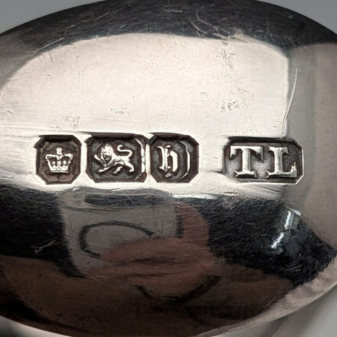 1900年 英国アンティーク 純銀製シュガートング 22g Levesley Bros