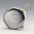 Antique, unsigned, Swiss-made pocket watch with silver case, niello decoration, open face, in good working order.