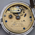 1905 British antique JW Benson Ludgate pocket watch, sterling silver open face, in good working order.