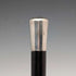 1929 English Vintage Black Shaft Sterling Silver Rommel Handle Cane 89cm