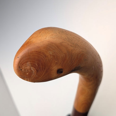 復古雙色大型登山手杖 拐杖 145公分