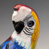 Vintage Painted Parrot Carving Handle Hiking Stick Cane 136cm