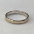 UK K9 White Gold Plain Ring (JP Size 14) B BROS