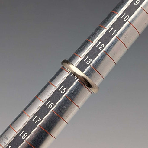 英國 K9白金 素面戒指 (日本尺寸14號) 戒指 B BROS