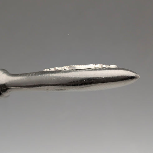 Vintage Silver-Decorated Ebony Handle 3-Piece Dressing Tool Set