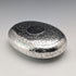 1903 British Antique Sterling Silver Pebble Shaped Snuff Box 71g Deakin&Francis