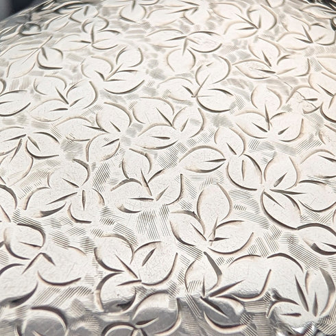 1903 British Antique Sterling Silver Pebble Shaped Snuff Box 71g Deakin&Francis