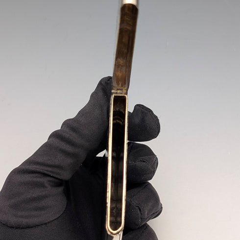 1856年 英国アンティーク 純銀製 カードケース 65g Charles Washington Shirley Deakin