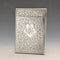 1876 English Antique Sterling Silver Card Case 94g GEORGE UNITE