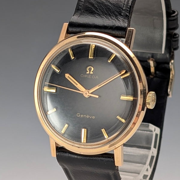 約1970年 Omega 男士機械錶 Ref131.019SP Cal.601 黑面 運行良好