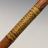 Vintage Kids' Walking Stick - Natural Wood & Yellow Decoration, Cane 86cm