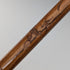 Vintage Kids' Walking Stick - Natural Wood & Yellow Decoration, Cane 86cm
