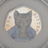 United Kingdom Beatrix Potter 150th Anniversary "Tom Kitten" 50p Silver Proof Coin Royal Mint with Case and Certificate