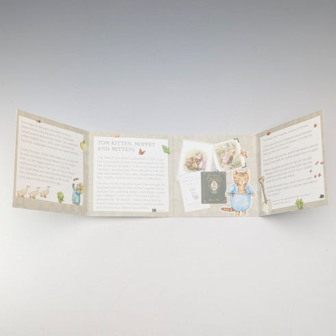 United Kingdom Beatrix Potter 150th Anniversary "Tom Kitten" 50p Silver Proof Coin Royal Mint with Case and Certificate