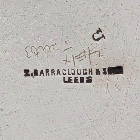 1897 British Antique Sterling Silver Mug 141g Z Barraclough & Sons