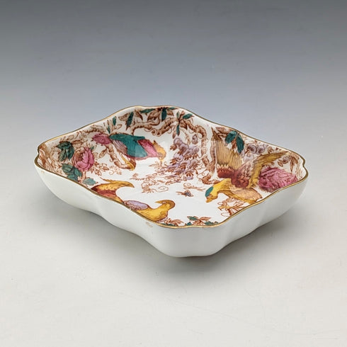 British Vintage Royal Crown Derby "Old Avesbury" Bone China Mini Tray