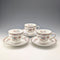United Kingdom Vintage Wedgwood "Kutani Crane" Cup & Saucer - Set of 3 (1)