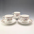 United Kingdom Vintage Wedgwood "Kutani Crane" Cup & Saucer - Set of 3 (1)