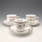 British Vintage Wedgwood "Kutani Crane" Cup & Saucer, Set of 3 (2)