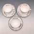 British Vintage Wedgwood "Kutani Crane" Cup & Saucer, Set of 3 (2)