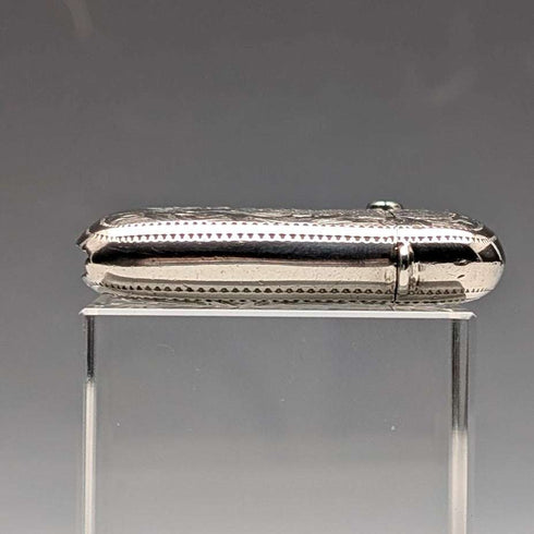 1903年 英国アンティーク 純銀製 ヴェスタケース 21g Joseph Gloster
