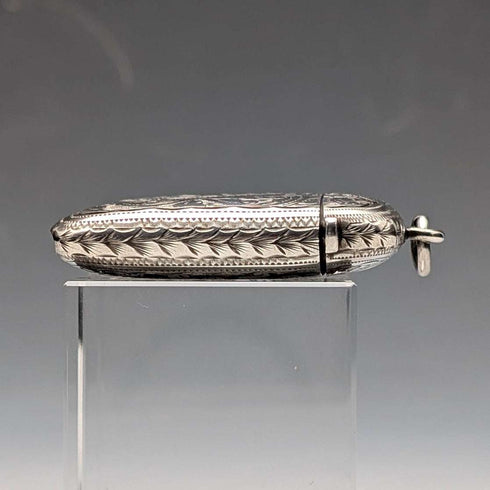 1896年 英国アンティーク 純銀製 ヴェスタケース 31g J. Wilmot