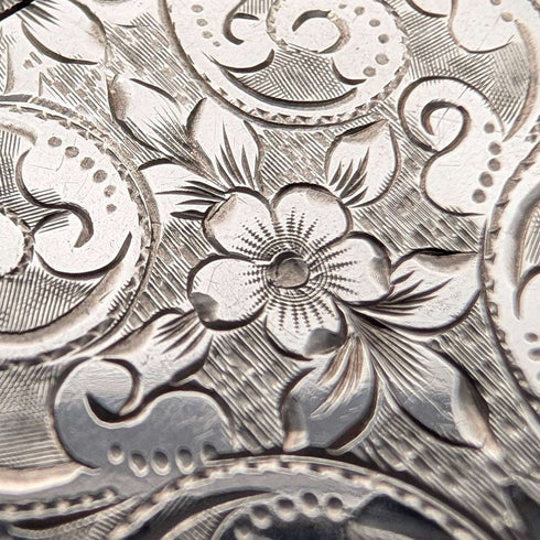 1896年 英国アンティーク 純銀製 ヴェスタケース 31g J. Wilmot
