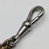 Vintage Brass Slim Albert Chain with Bolt Ring Clasps