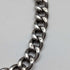 1911 British Antique Sterling Silver Albert Chain 59g with Sixpence Coin Fob