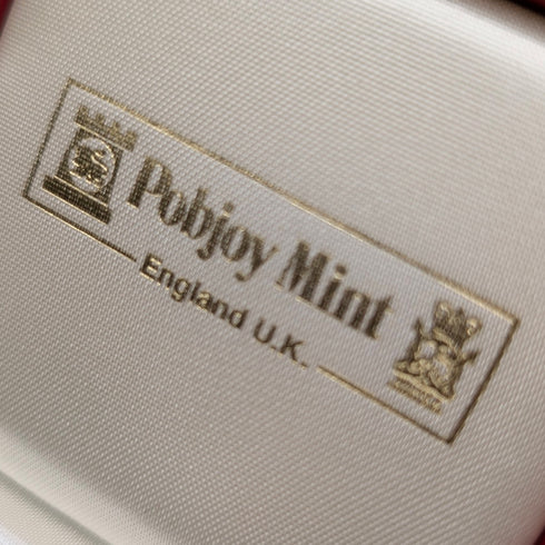 1997 Great Britain Gibraltar Crown Silver Coin "Peter Rabbit" Pobjoy Mint with Case and Certificate