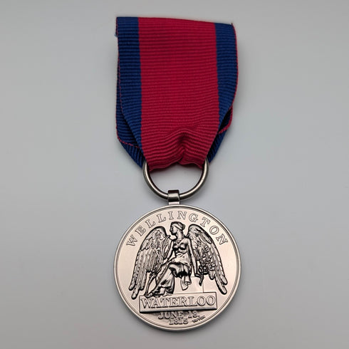 "Battle of Waterloo" 200th Anniversary of Victory Gold and Silver Coin and Replica Medal 3-Coin Set