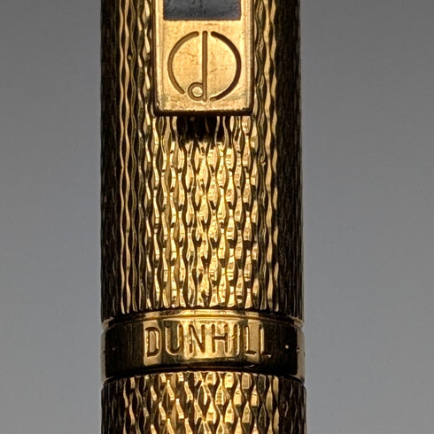 Vintage Dunhill Gold Plated Ballpoint Pen