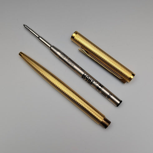 Vintage Dunhill Gold Plated Ballpoint Pen
