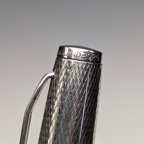 1978 UK Vintage Sterling Silver Ballpoint Pen Taylor Pen