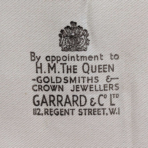 1967年 英国ヴィンテージ 純銀製デミタススプーン6本セット 計69g Garrard&Co ケース入