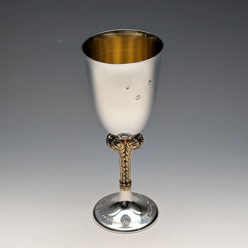 1981 UK Royal Wedding Commemorative Sterling Silver Goblet 207g St James House Company