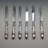 Late 19th Century English Antique Silver Plated Cutlery 6-Piece Set by Martin & Hall